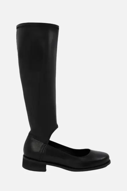 Round Warmer Boots (Black)