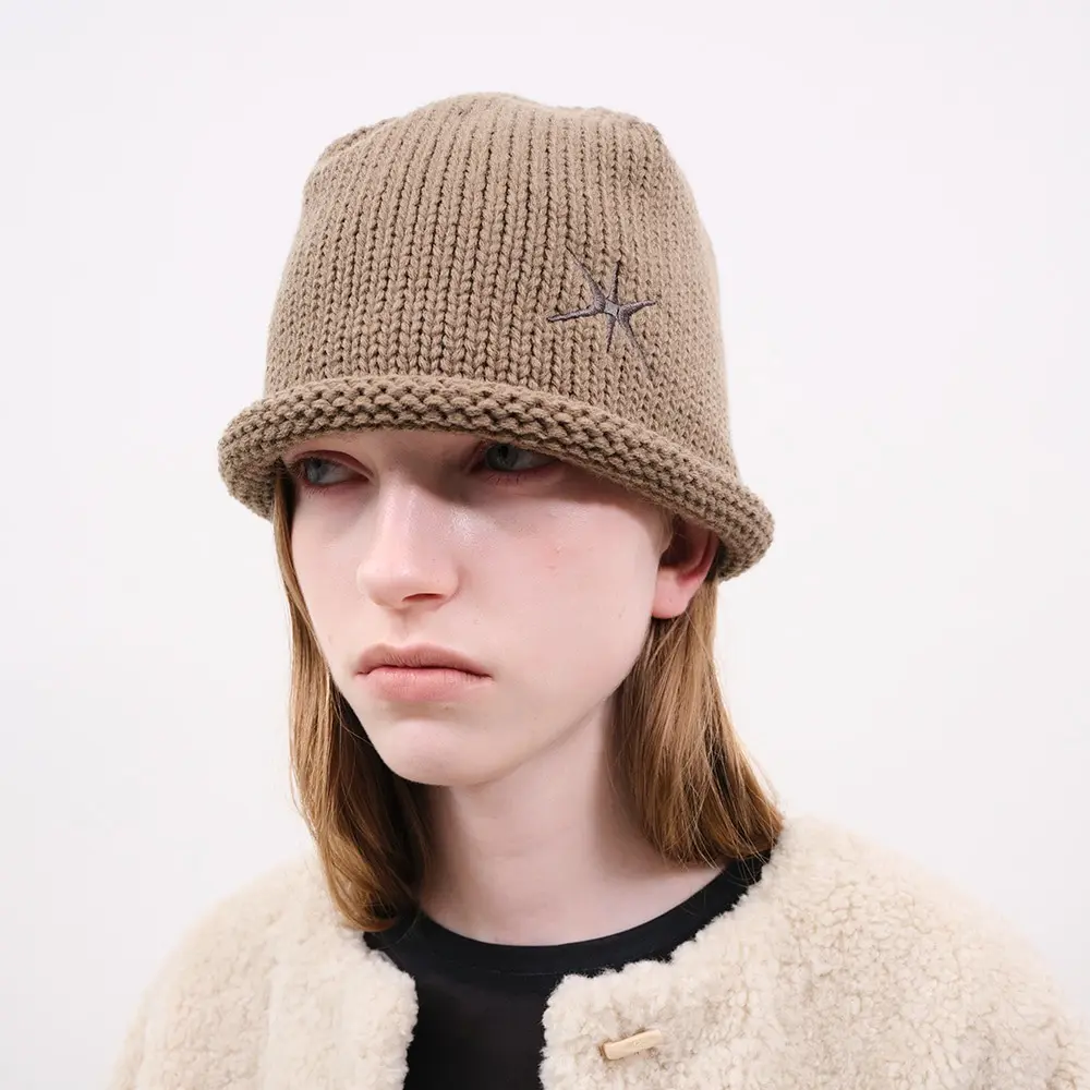 Hatch Logo Beanie (Khaki Brown)