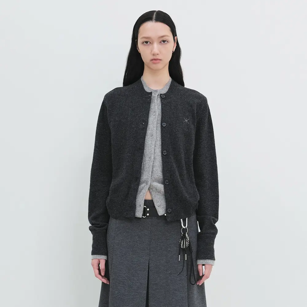Layer Cardigan (Charcoal)