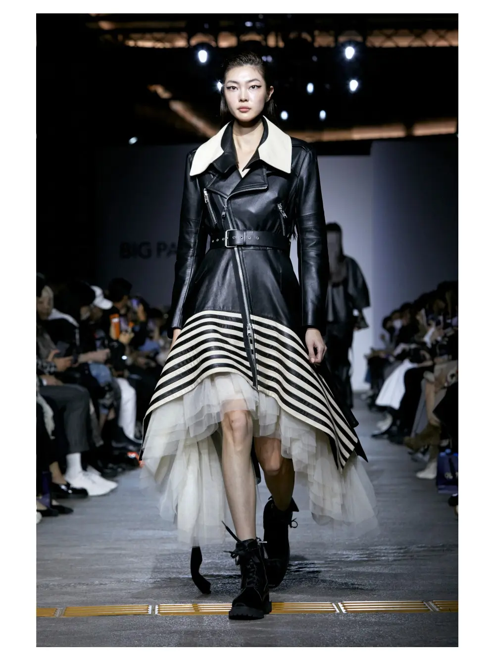 Leather Couture Coat