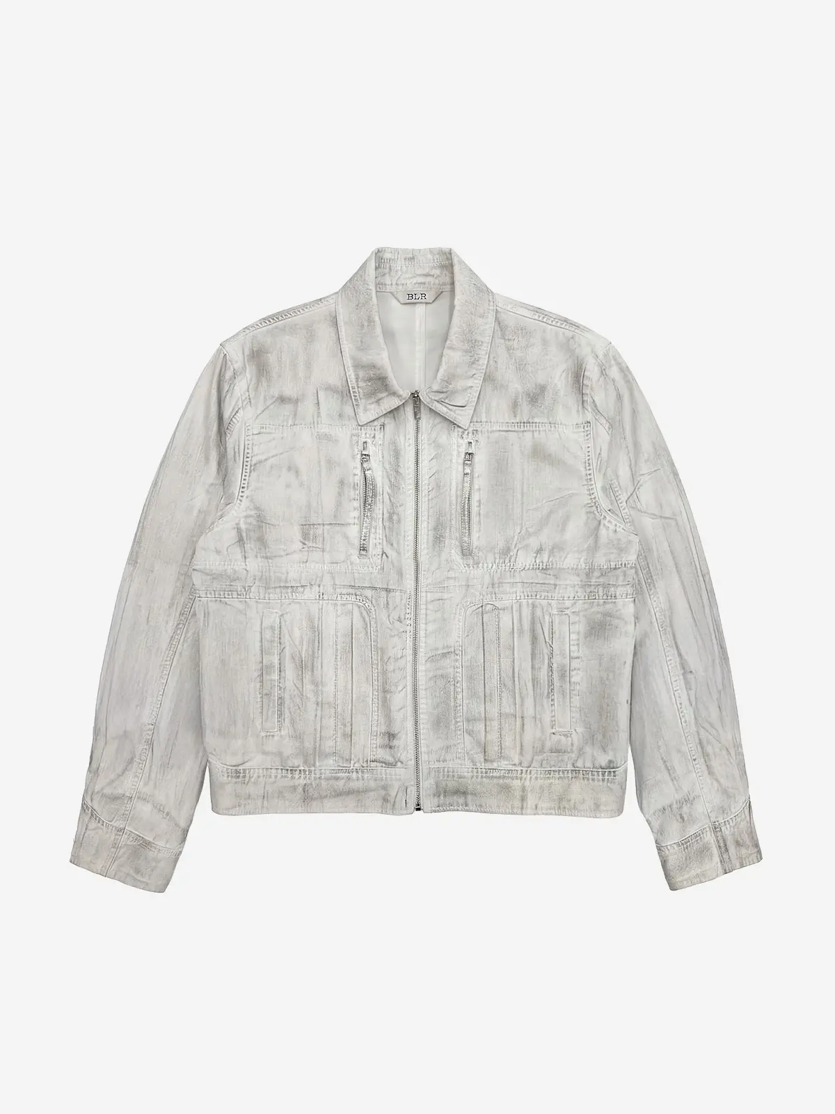 Anchored Puller Utility Jacket White