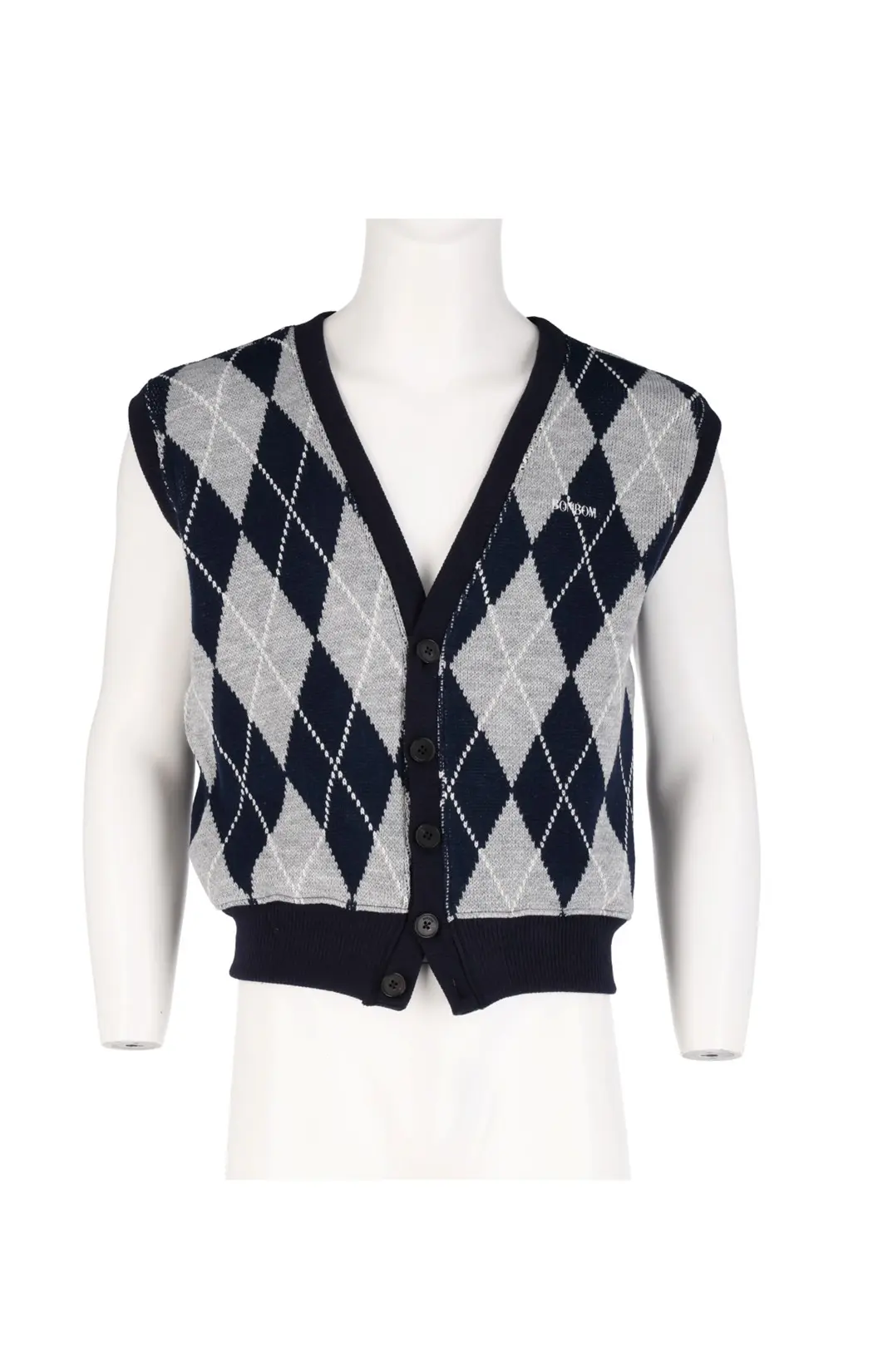 Argyle Knit Vest