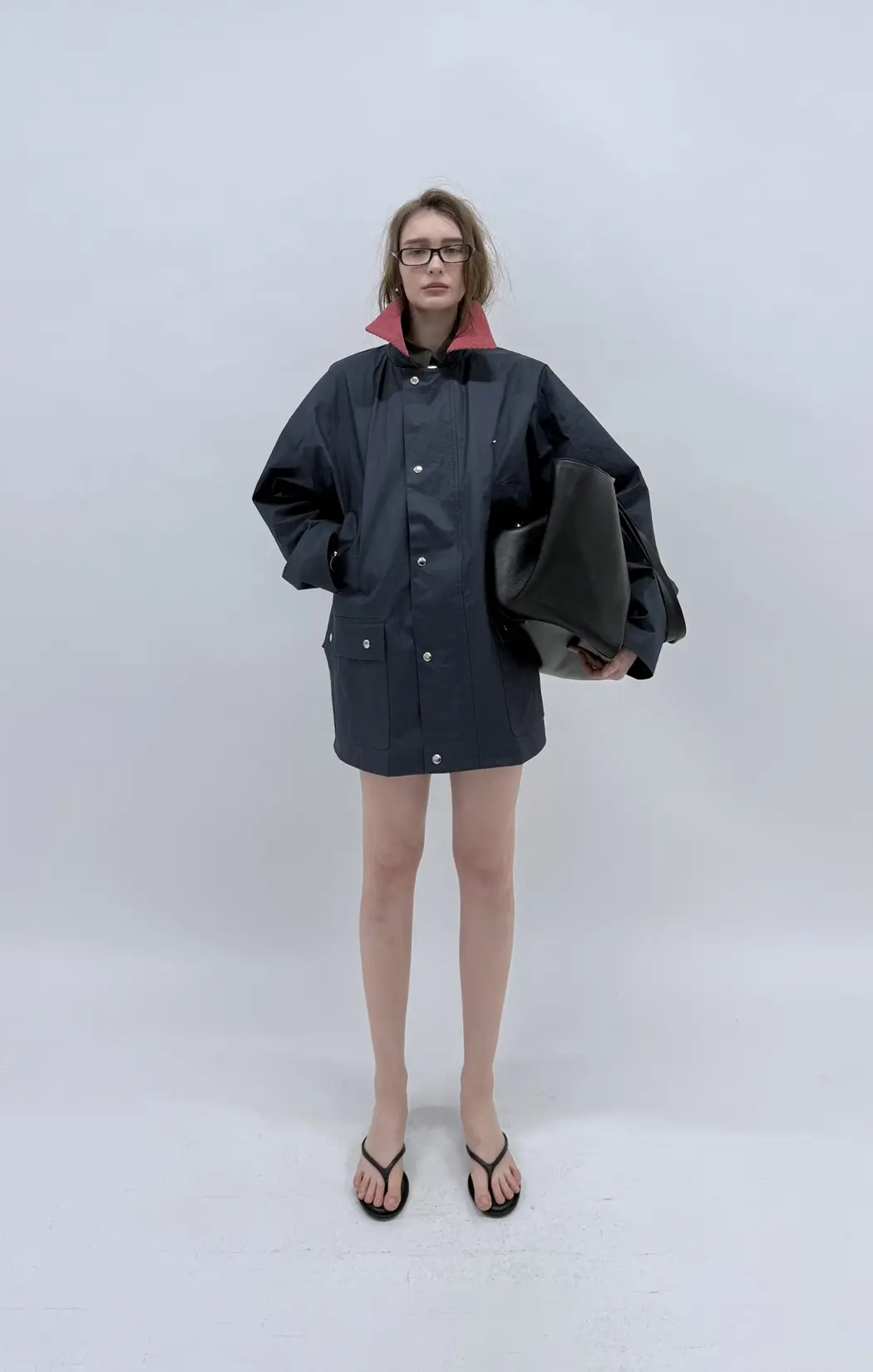 Corduroy Collar Waxed Cotton Work Jacket