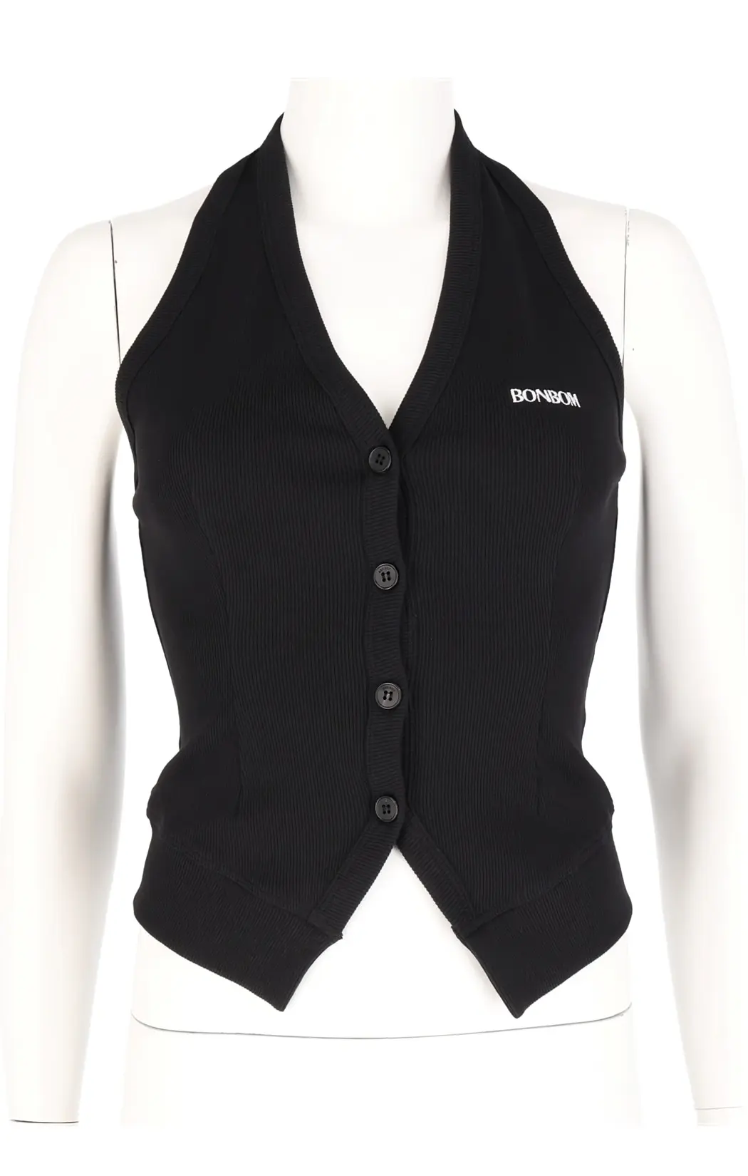 Halter Neck Vest Cardigan