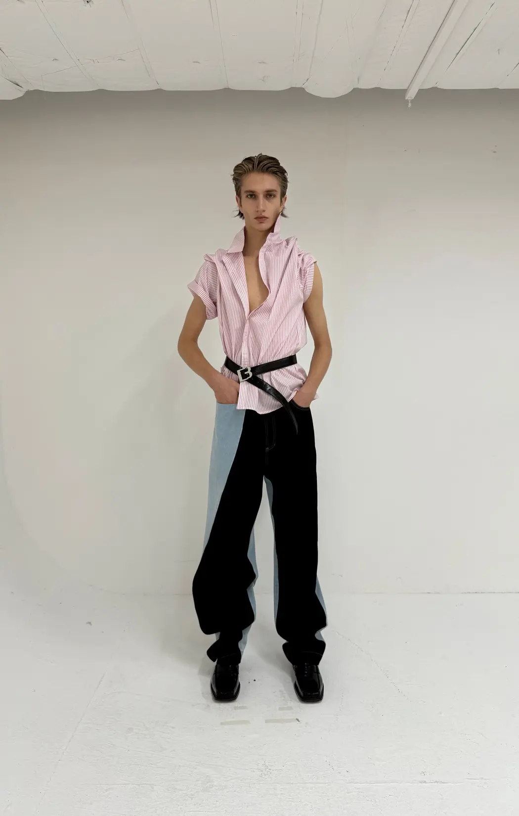 Tucked Sleeve Shirt