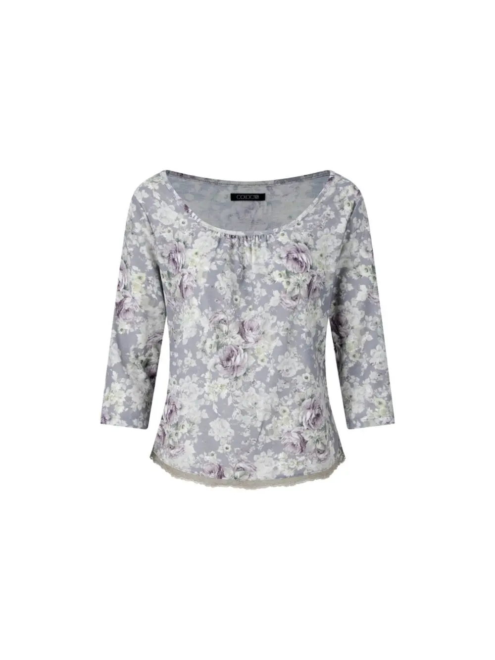 Hana Lace Top (ASH PEONY)