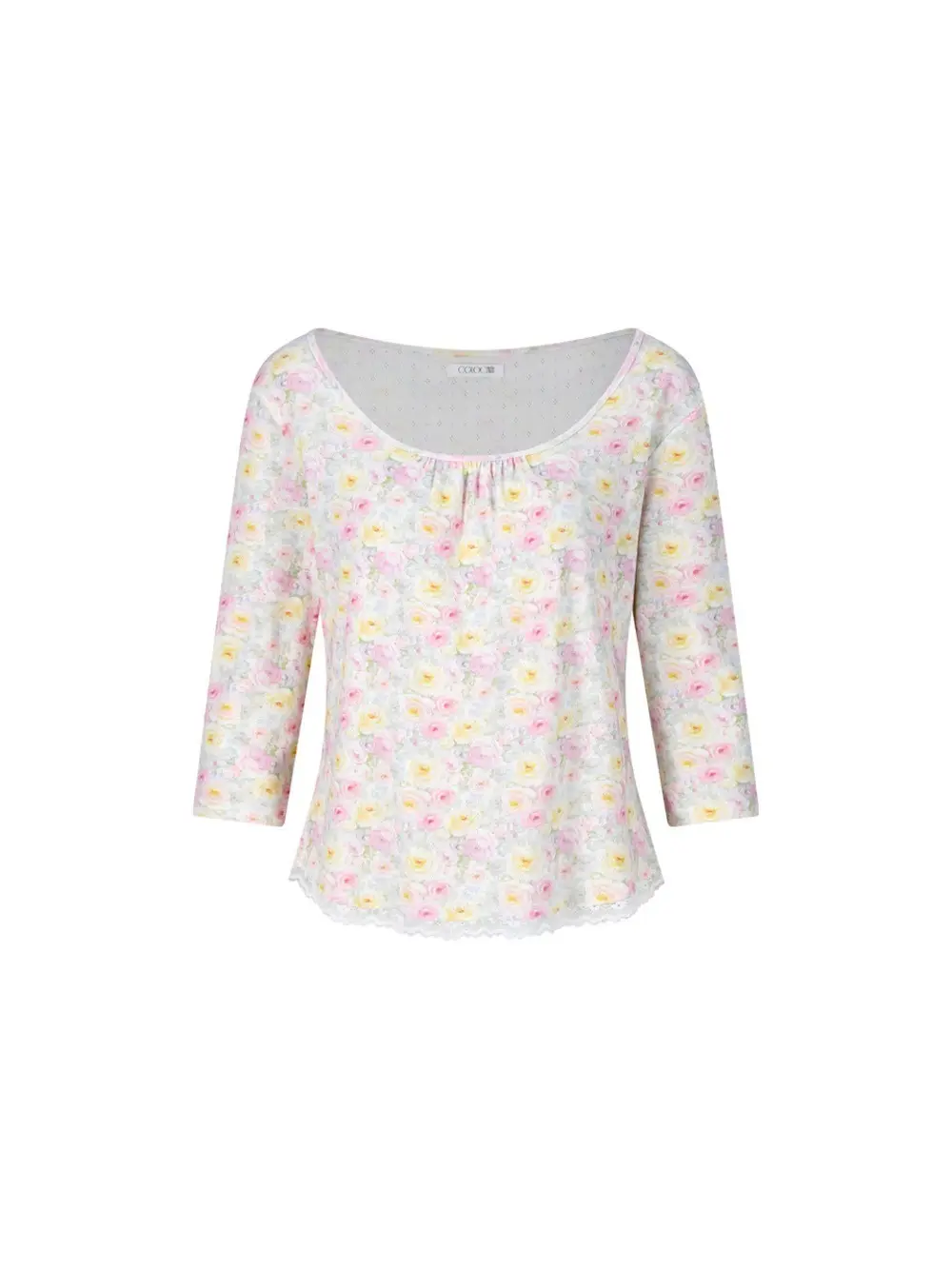 Hana Lace Top (POWDER ROSE)