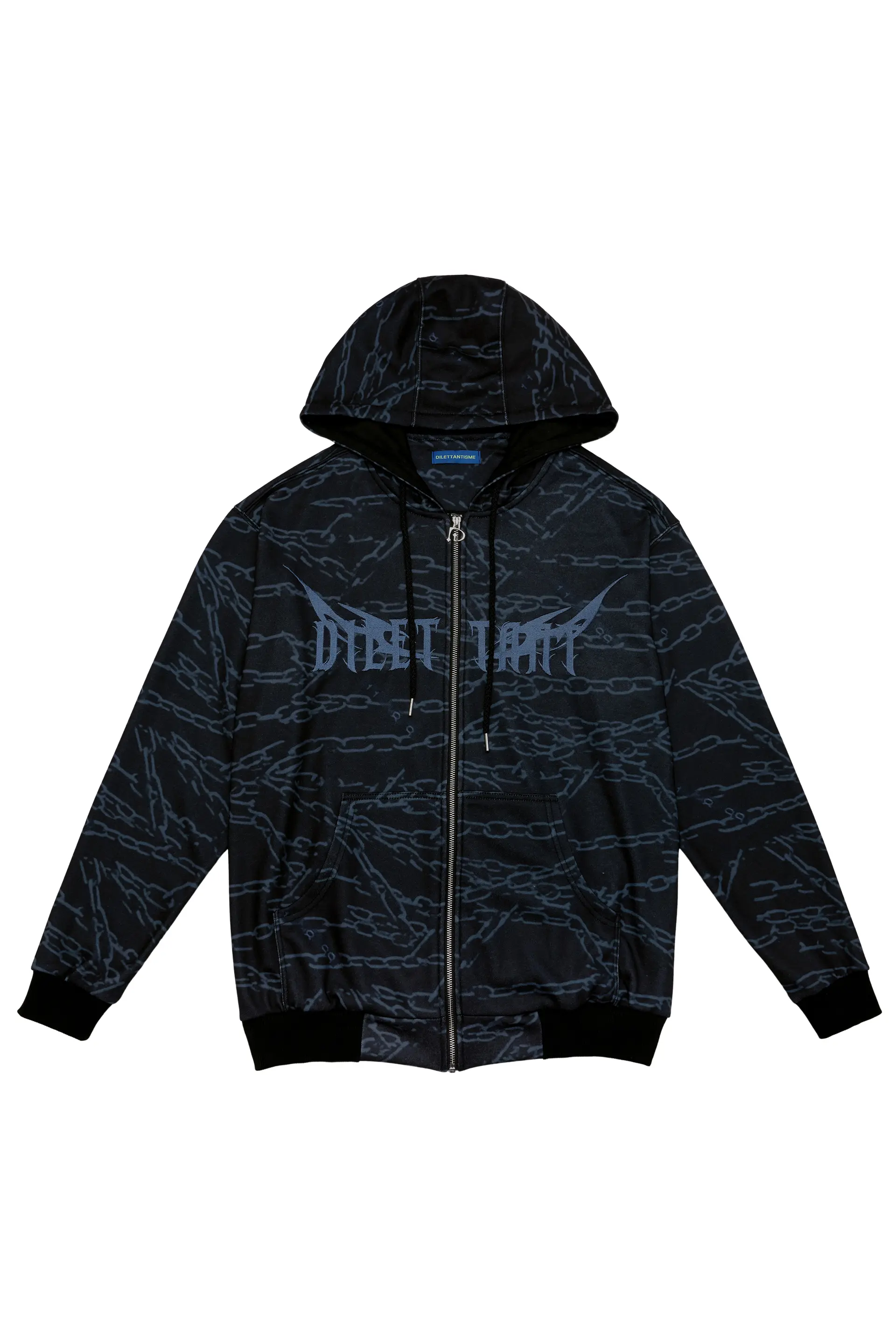Chain Embroidery Hood