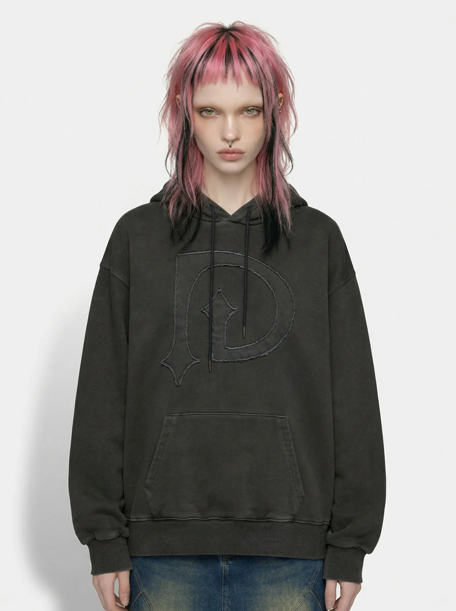 Pigment Logo Hoodie CH