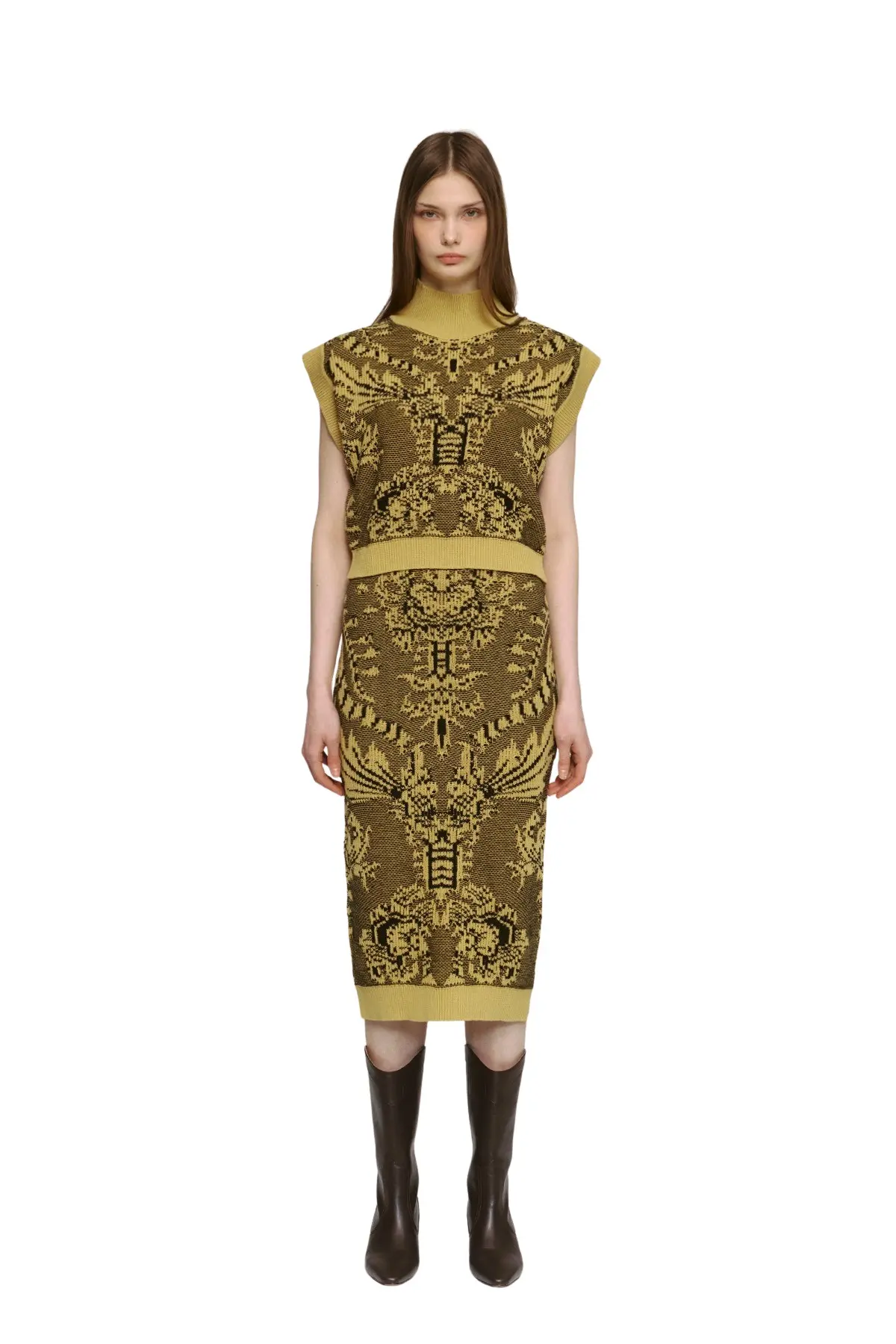 Jacquard Skirt (YE)