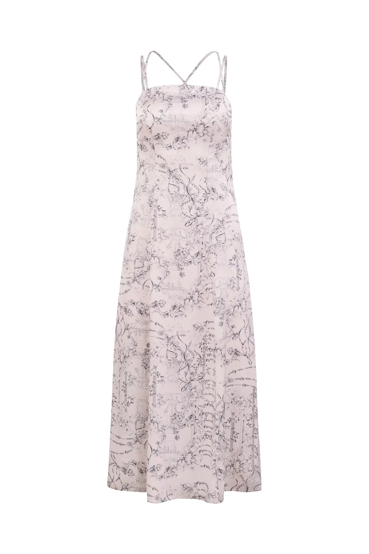 Two Strap Slim Dress (PI)
