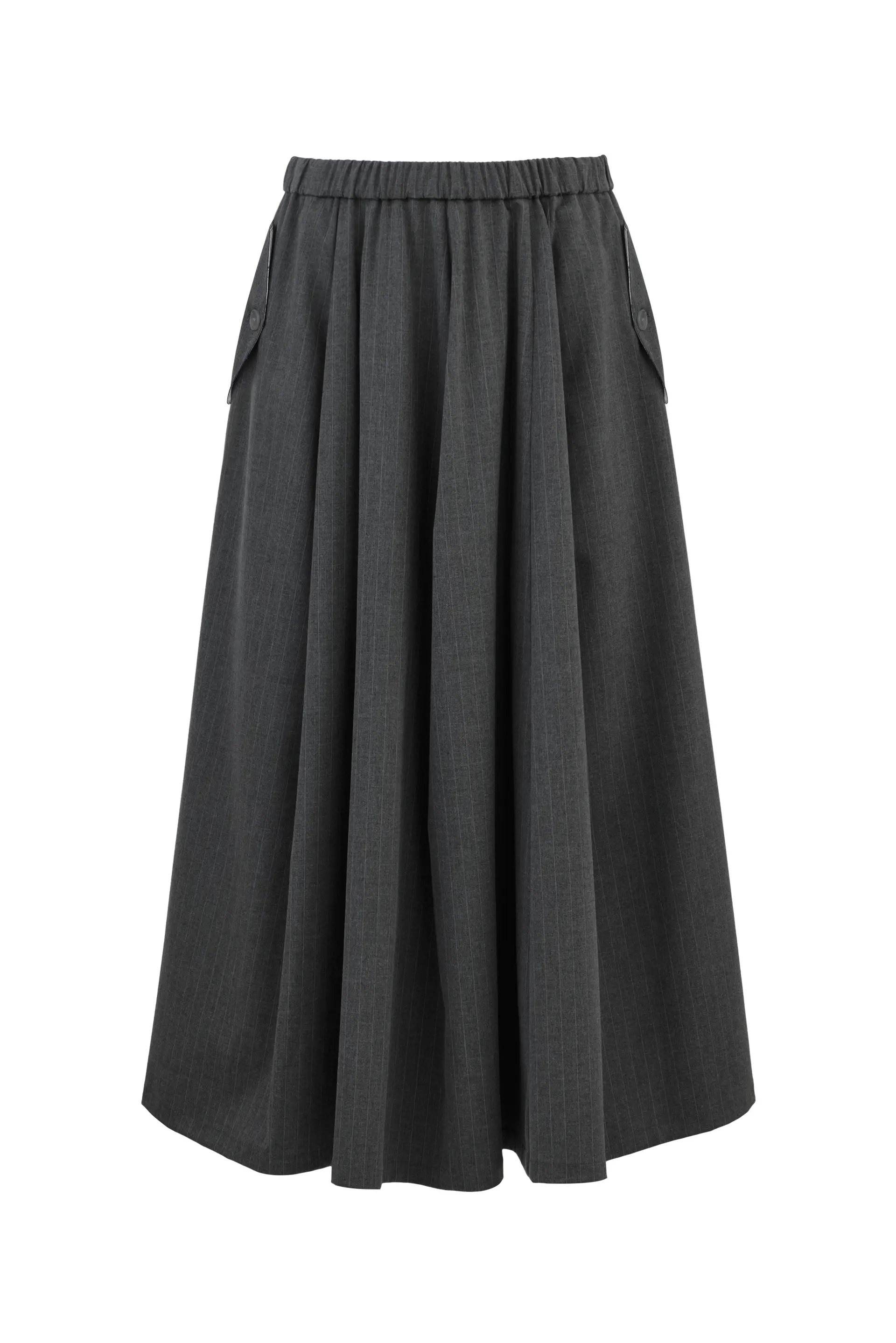 Banding Solid Skirt (CH)