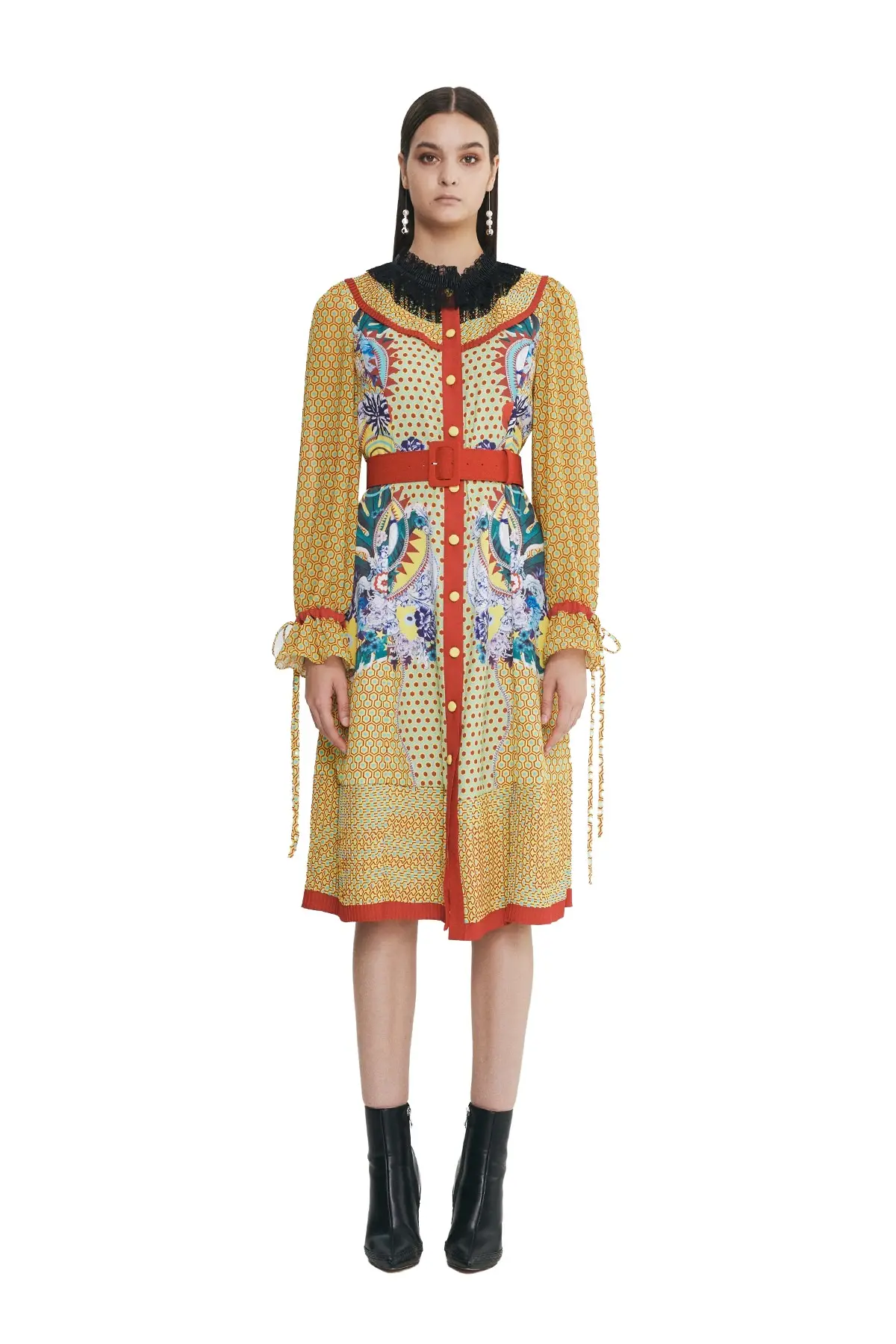 Lace Shirt Dress (TROP)