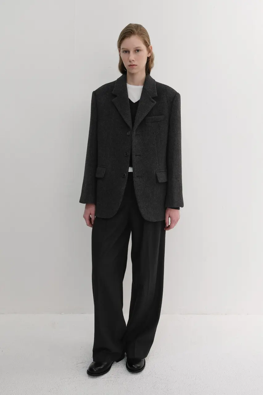 Winter Flannel Slacks (Black)