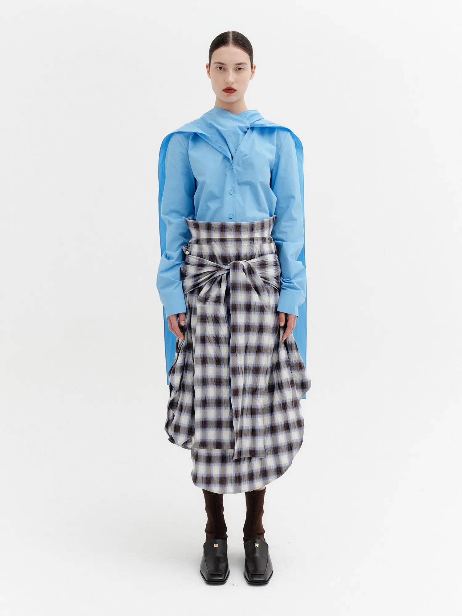 Panel Line Skirt - Multi