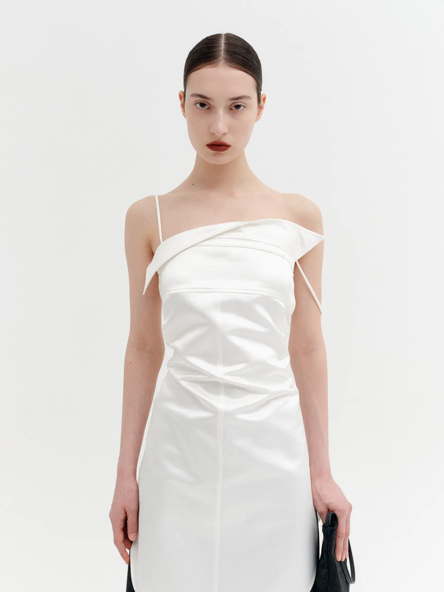 Panel Line Top - Ivory