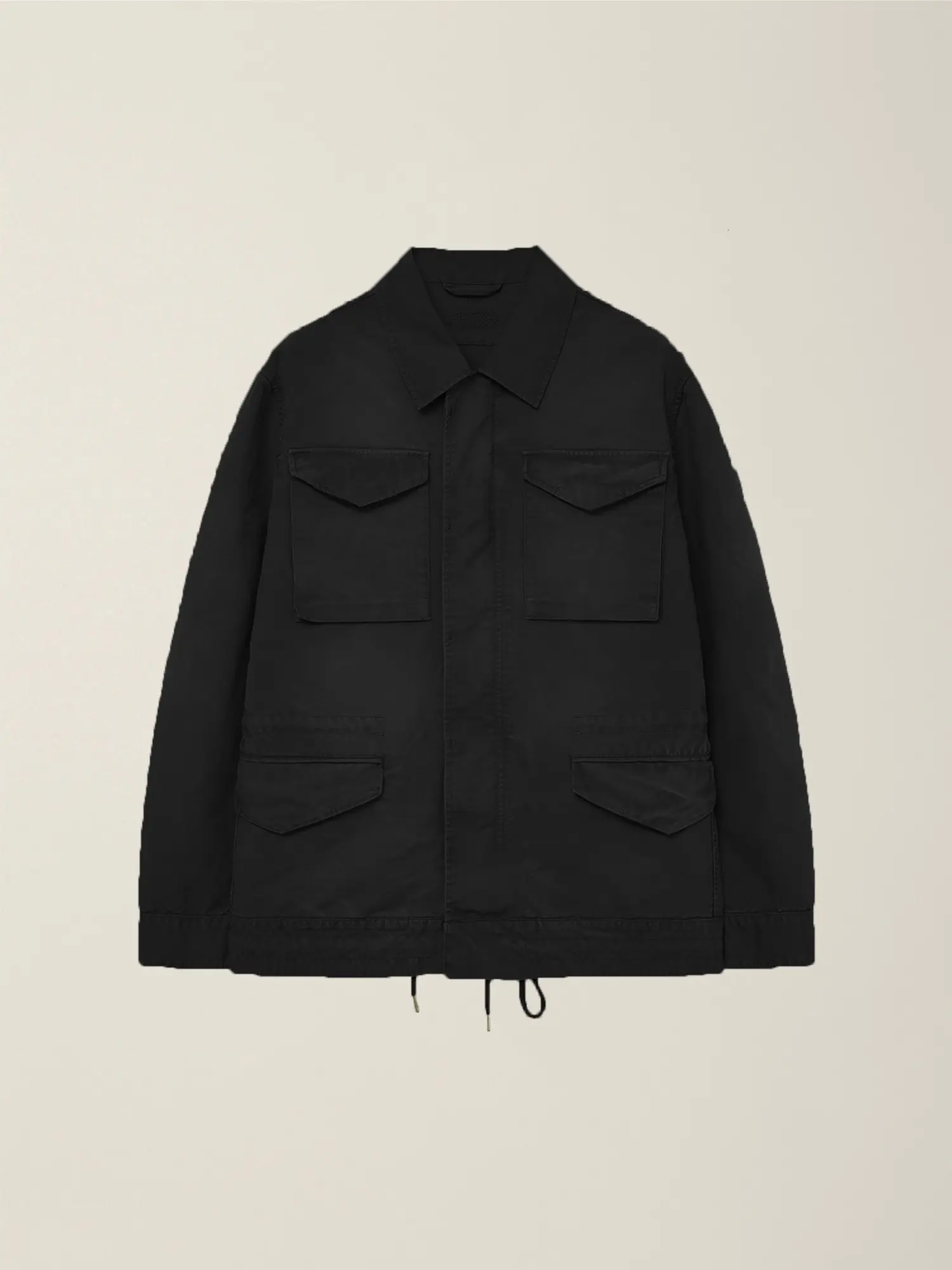 Garment Dyed M-65 Jacket (Black)