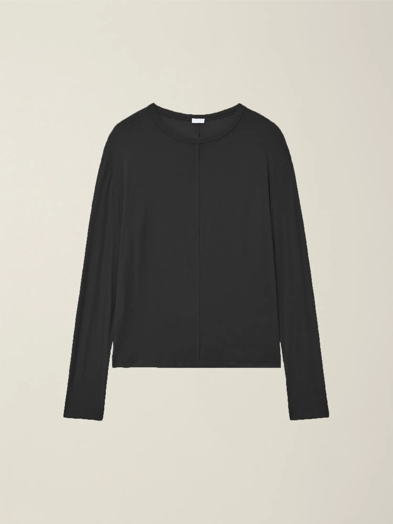 Men's Center Seam Long Sleeve (Black)