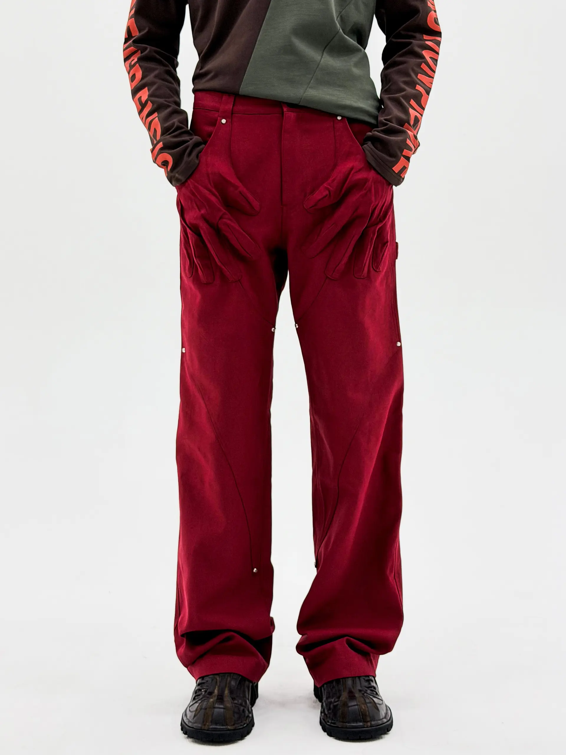 Glove Carpenter Trouser (Blood Red)