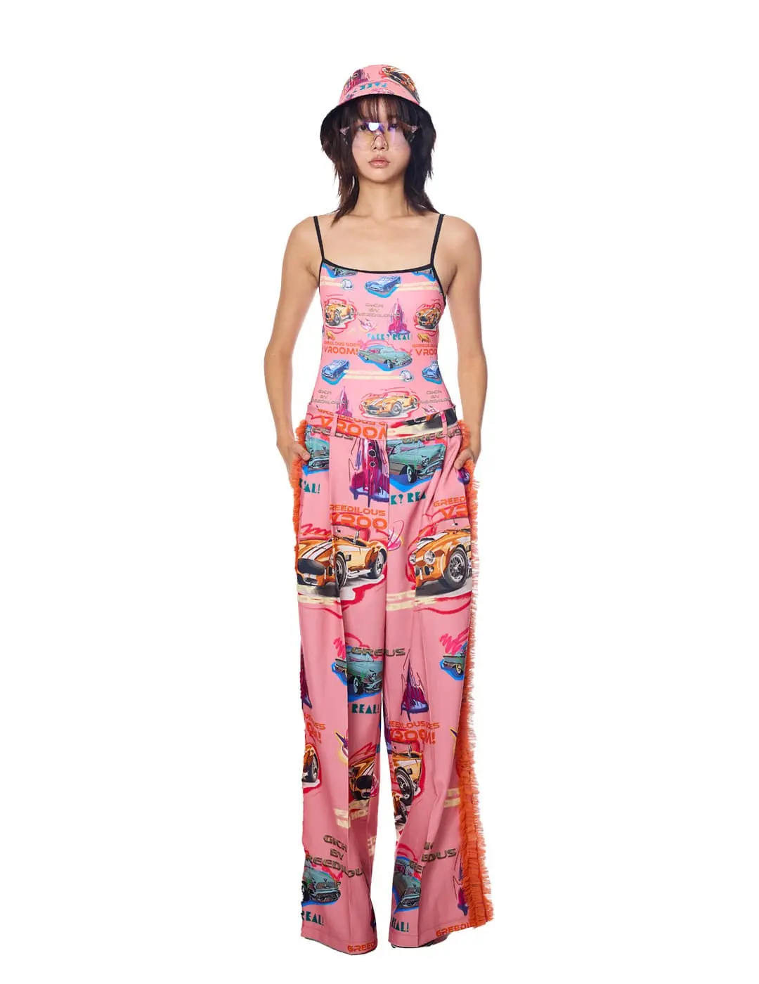 Racing Club Ruffle Pants