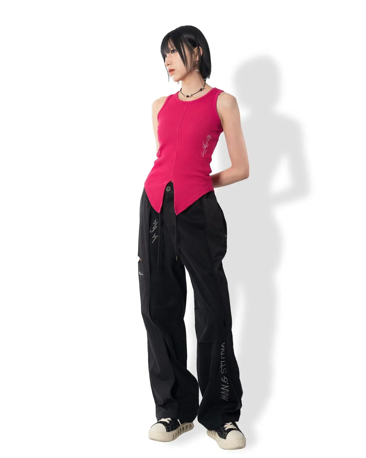 Side Wing Pants (Black)