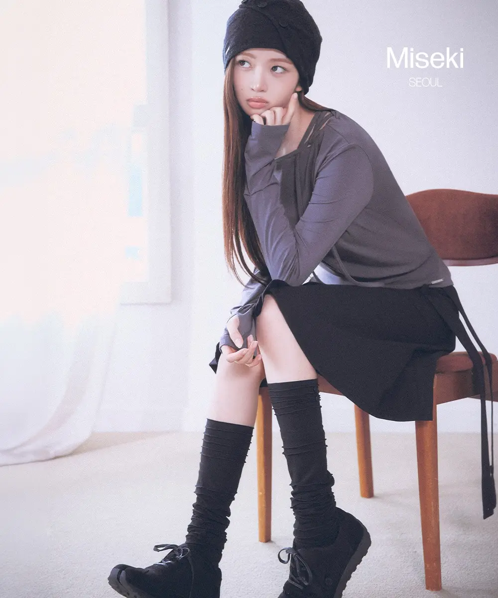 Sazanami Knee Socks (BLACK)
