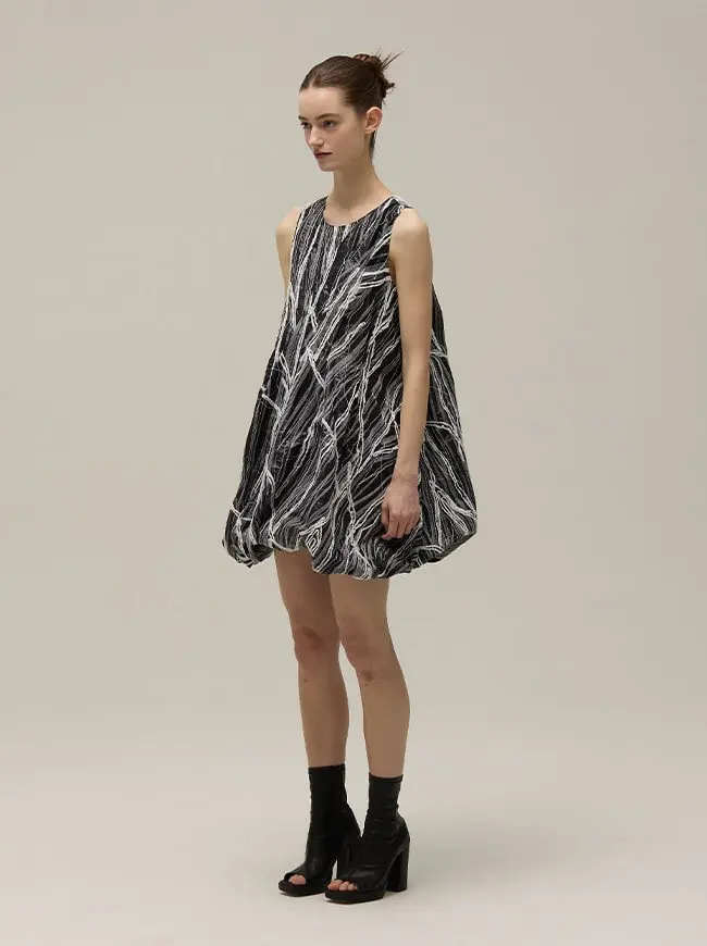 Doodle Balloon Mini Dress