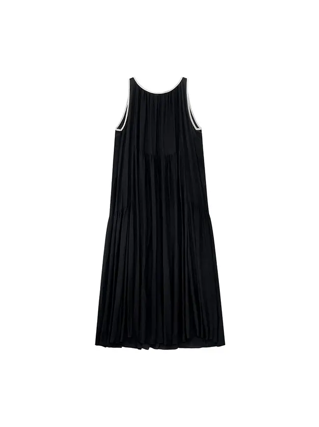 Shirring Maxi Dress