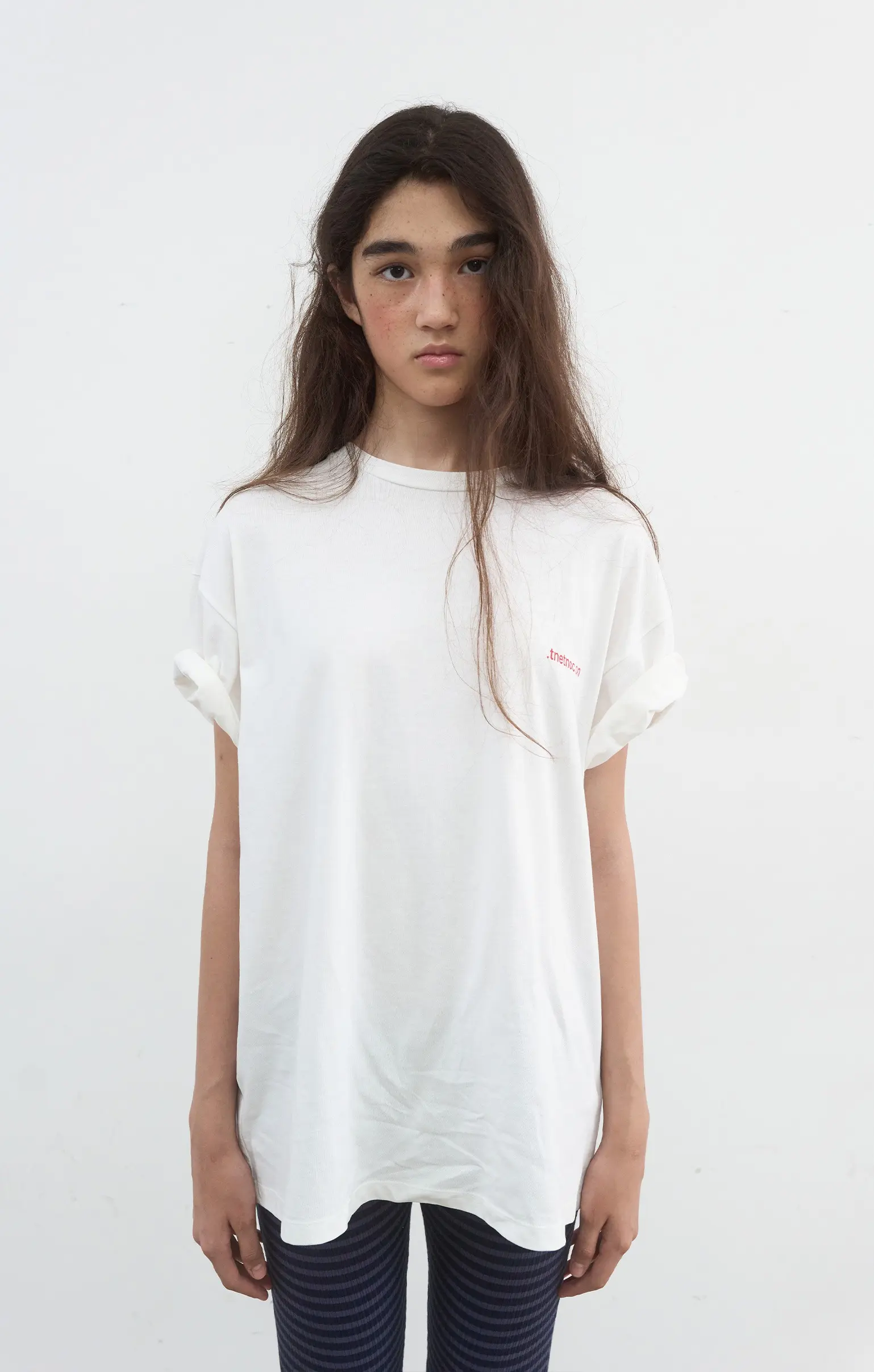 Reverse Clear Logo T (White)