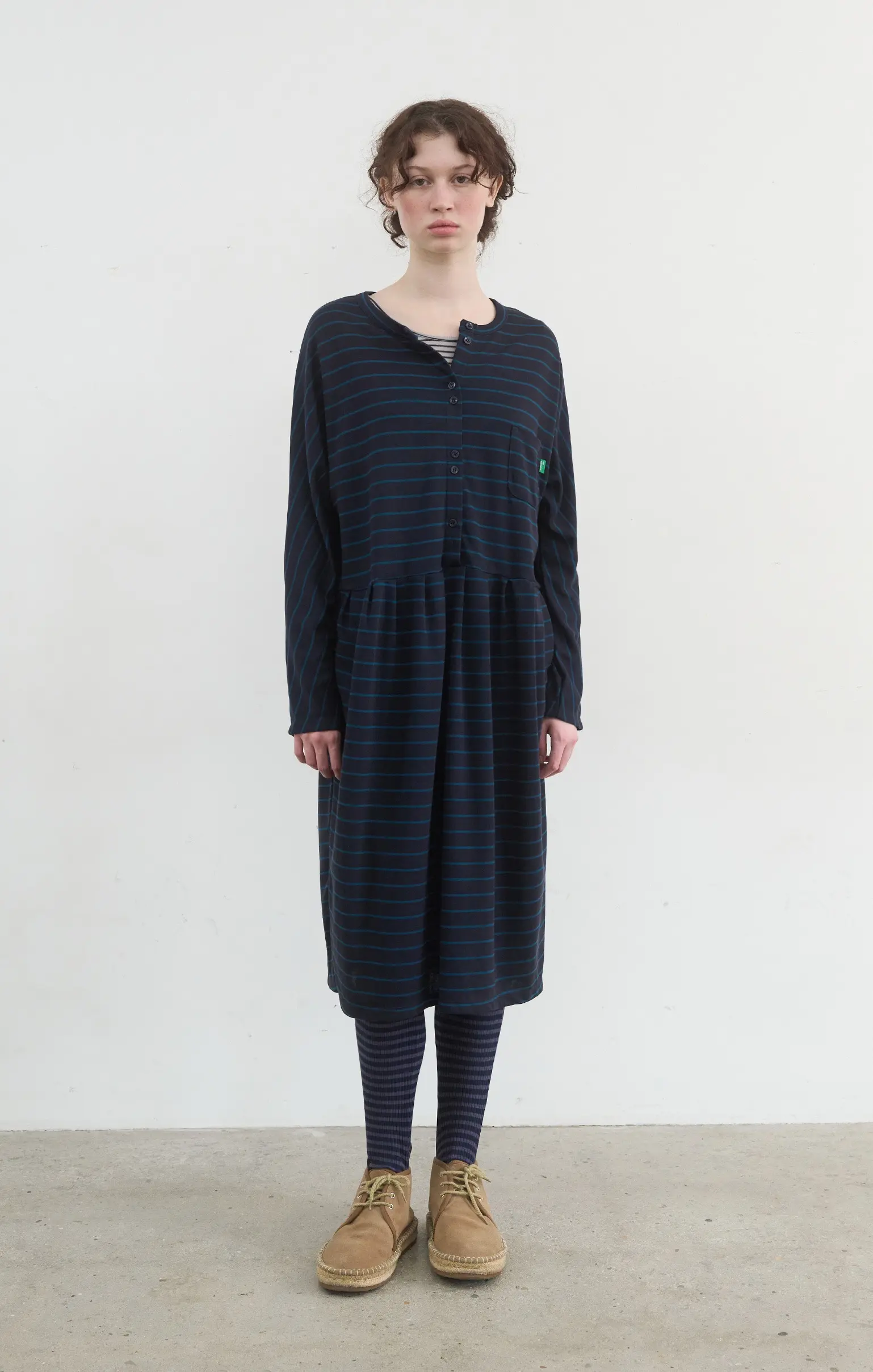Marfa Dress (Navy)