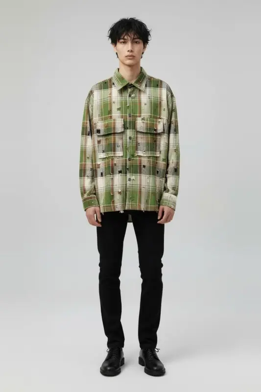 Rough Layer Jacket Shirt