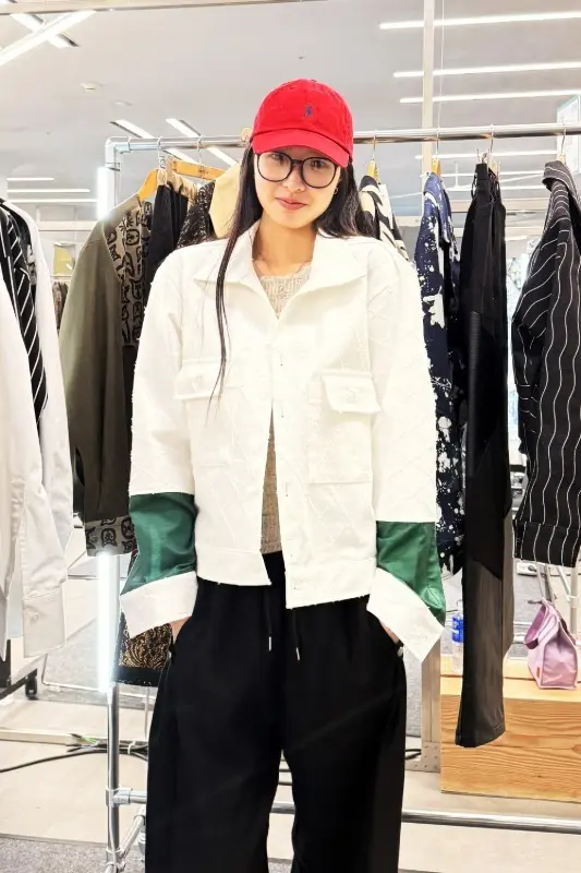 Diamond Cut Crop Jacket