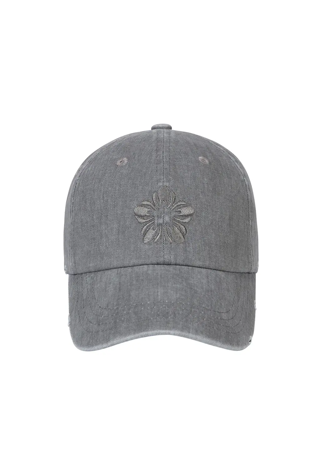 MUGUNG Embroidery Pigment Ball Cap (Gray)