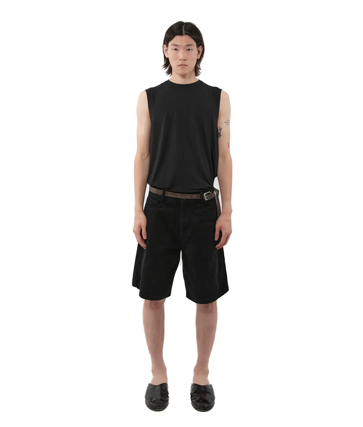EP.9 Synopsis 01 Tank Top — Black