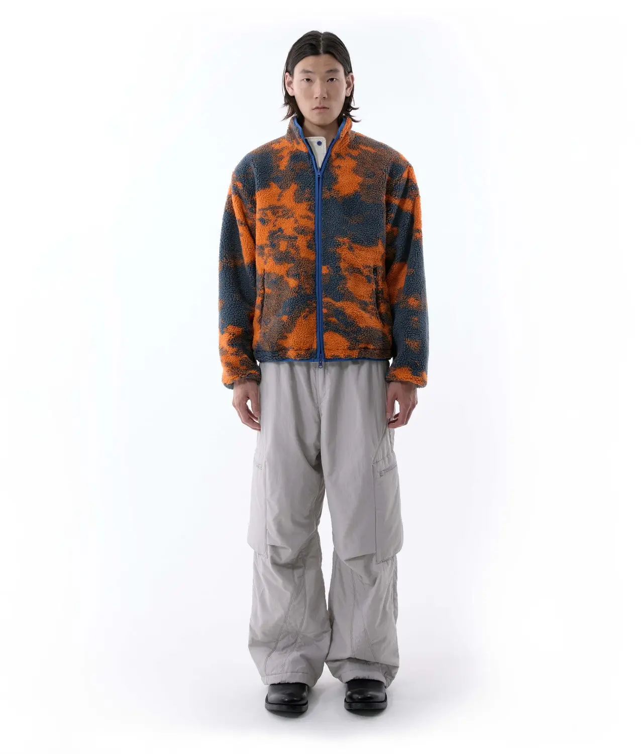 EP.10 03 Jacket — Ivory / Blue Orange