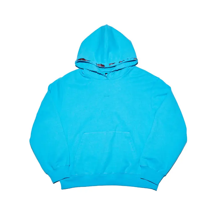 Commercial Damaged Hoodie — Signature Blue
