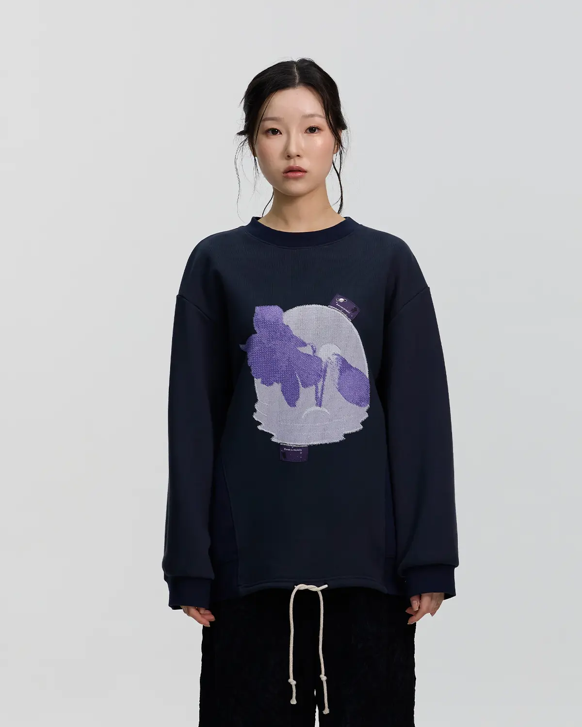 Moon Face Sweatshirt (inkyoung)