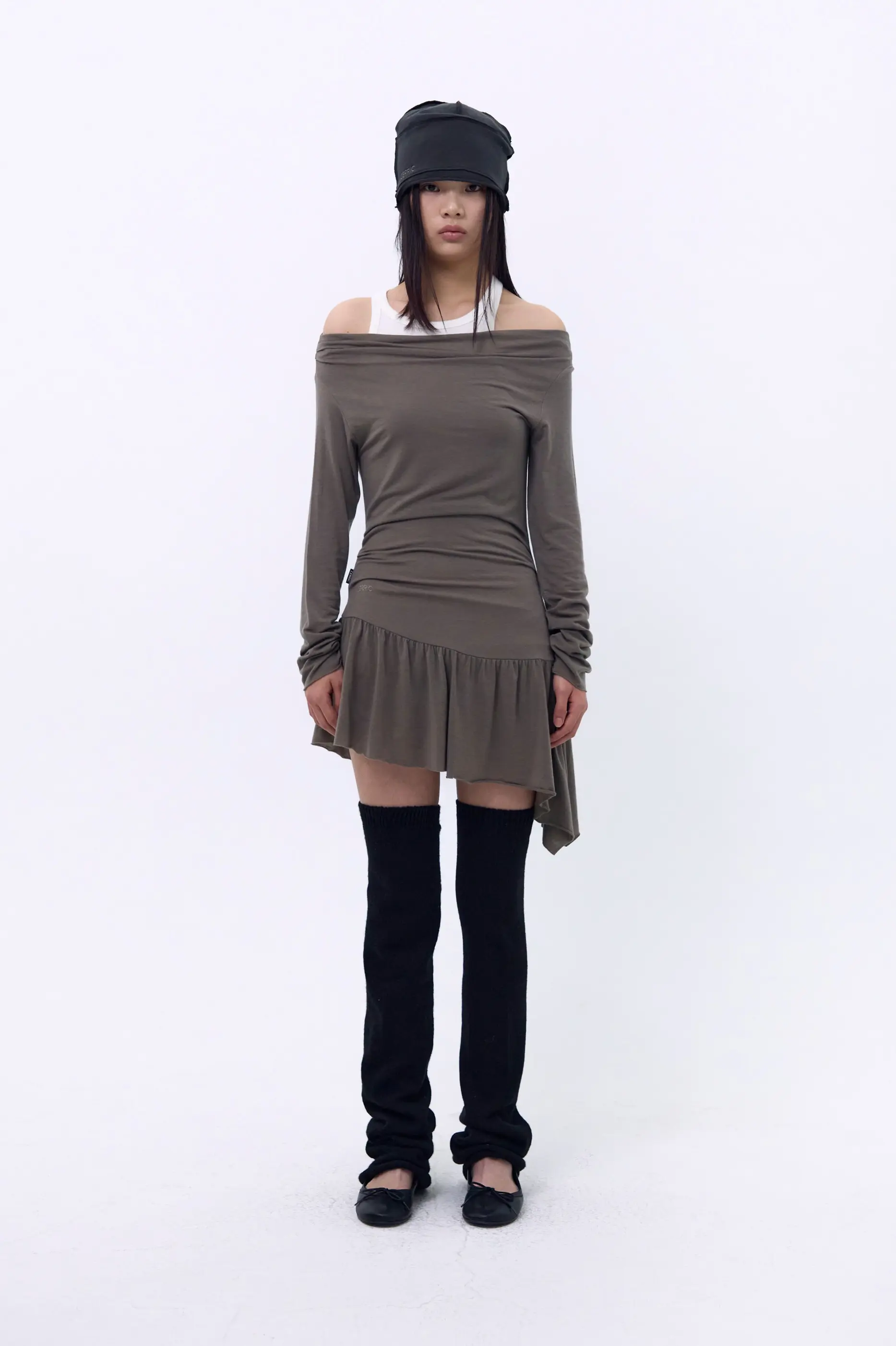 Elena Dress (Brown)