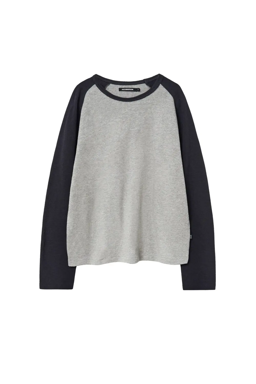 Raglan Tee Blue Charcoal/M.Grey