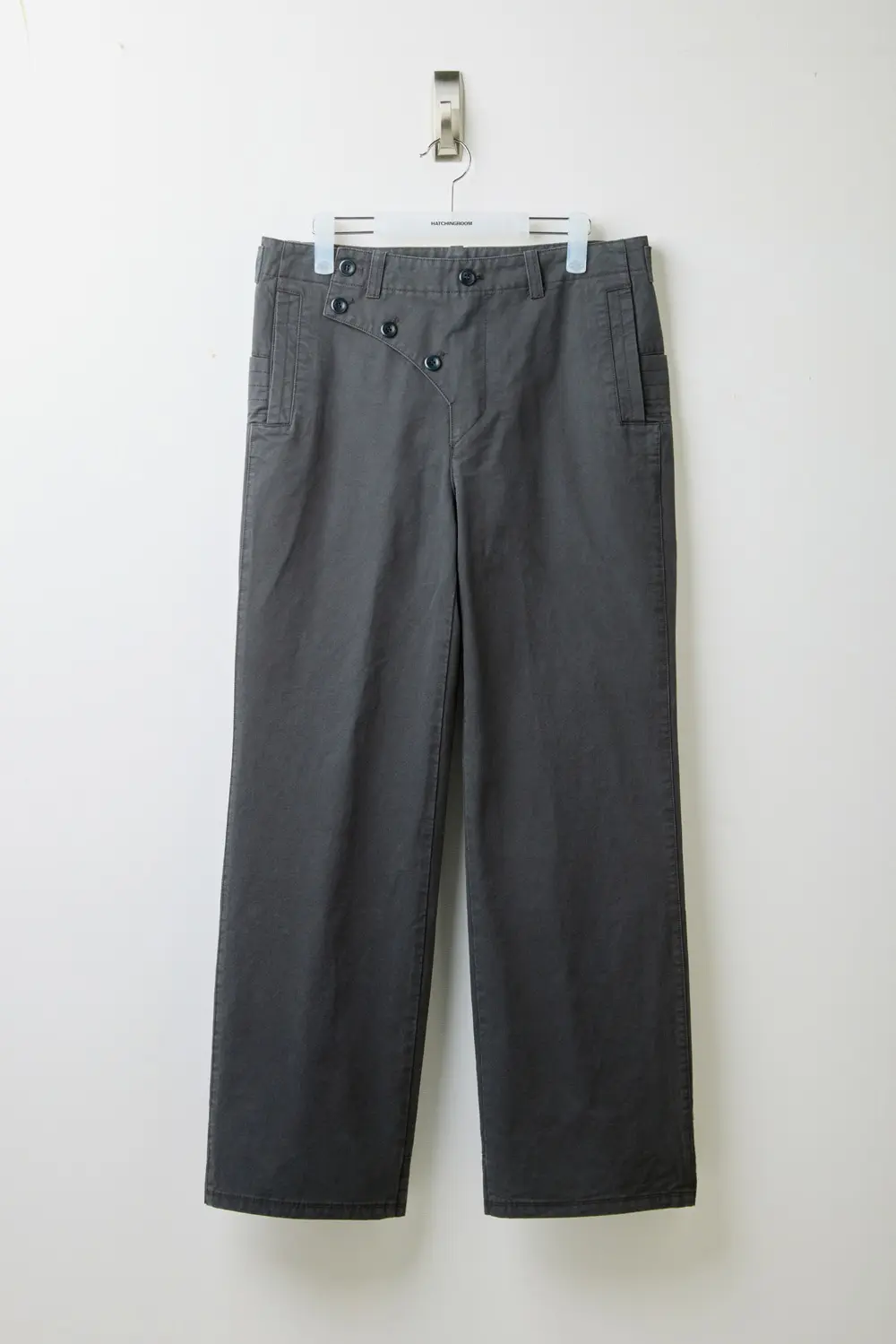 Flap Trousers Dark Green