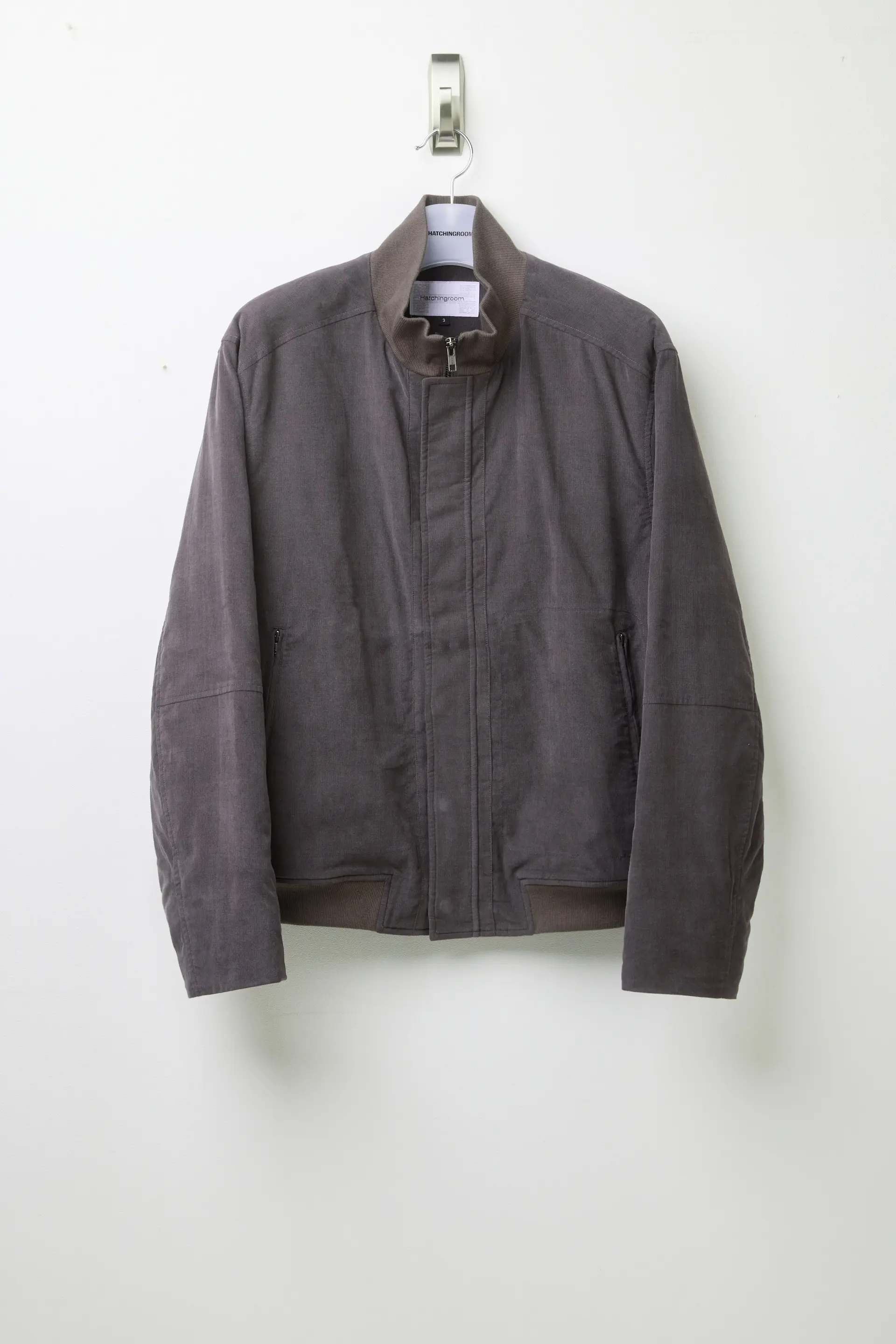 Tanker Jacket Corduroy Purple Grey
