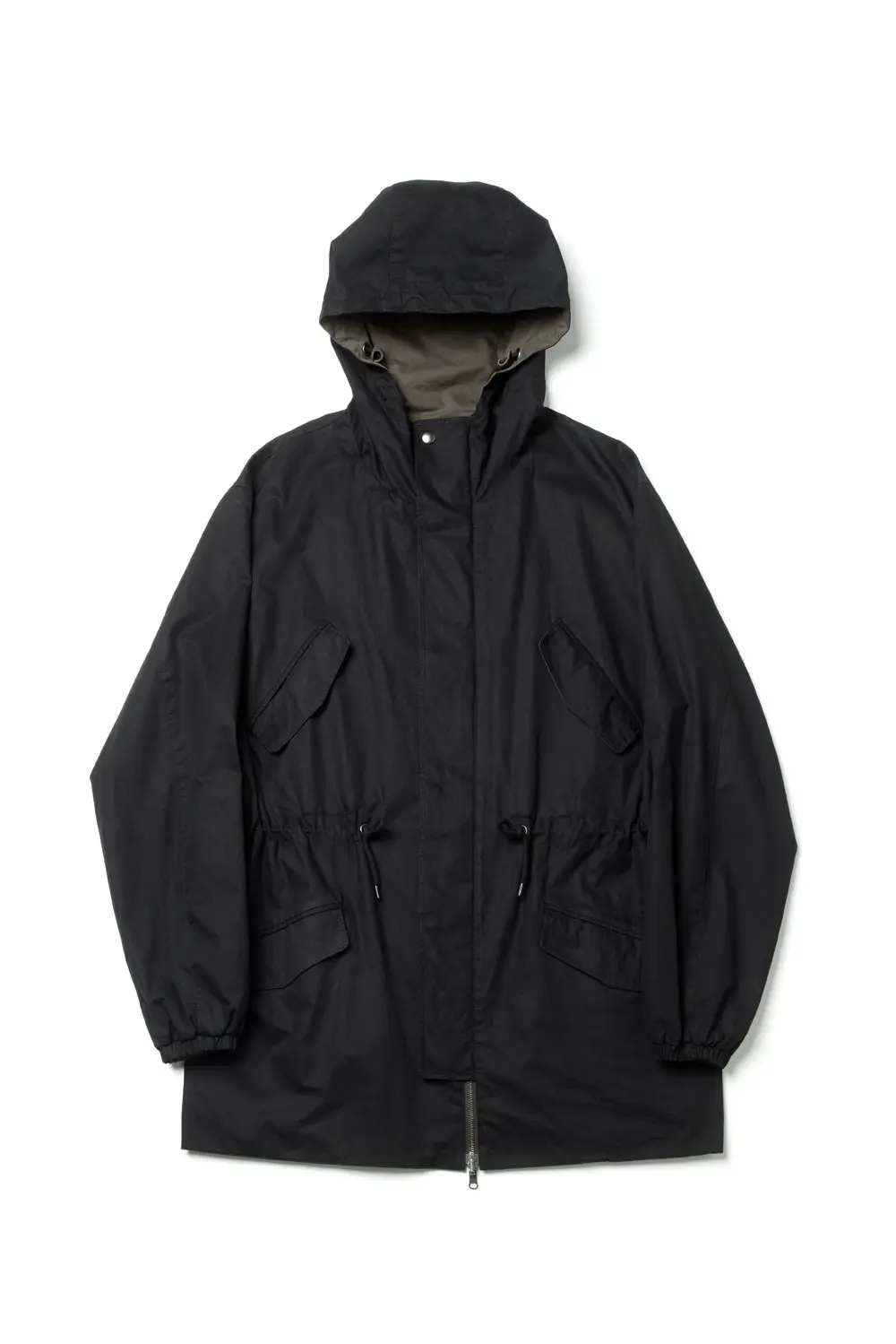 Reversible Parka Black/Mud Brown