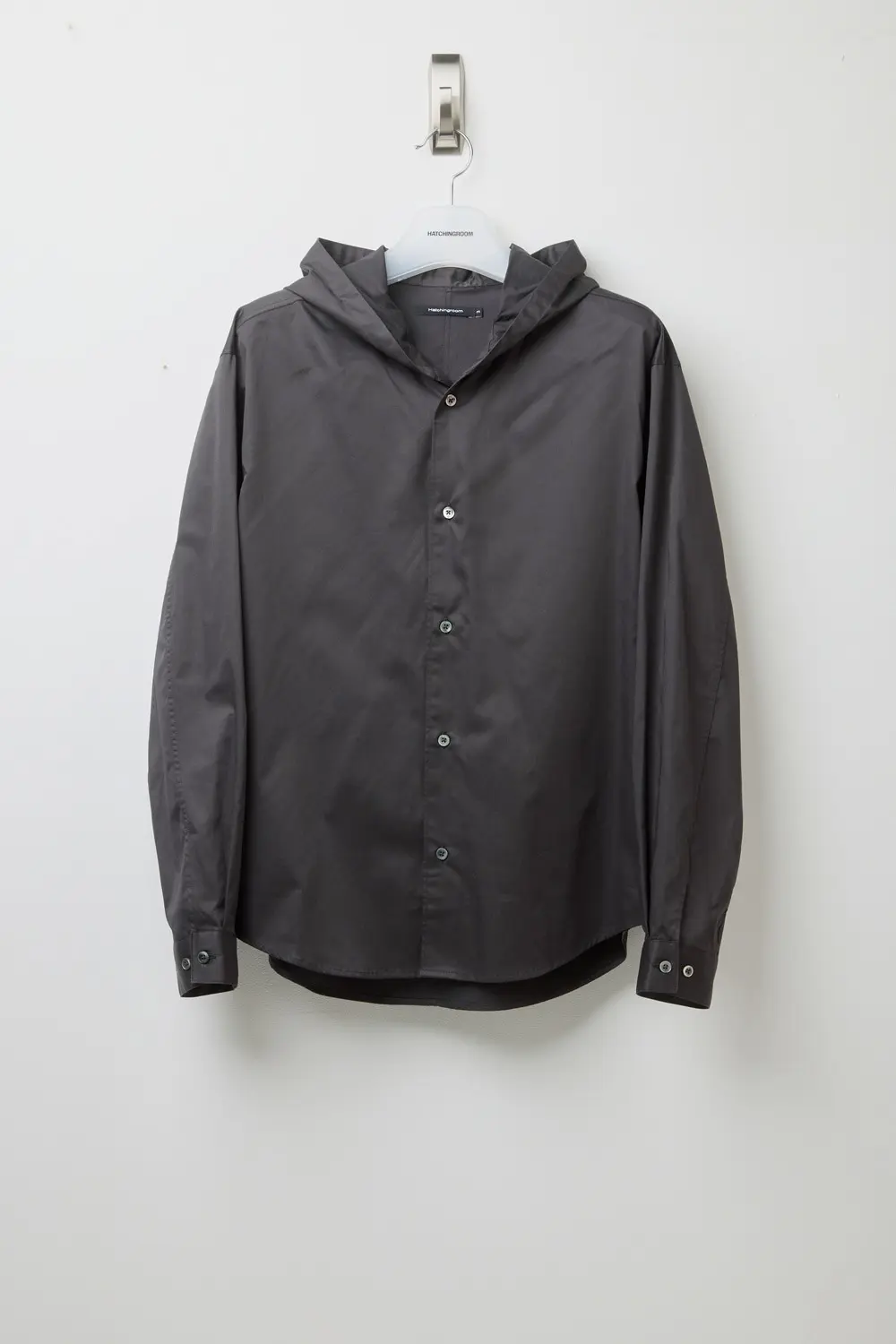 Hooded Shirt Charcoal