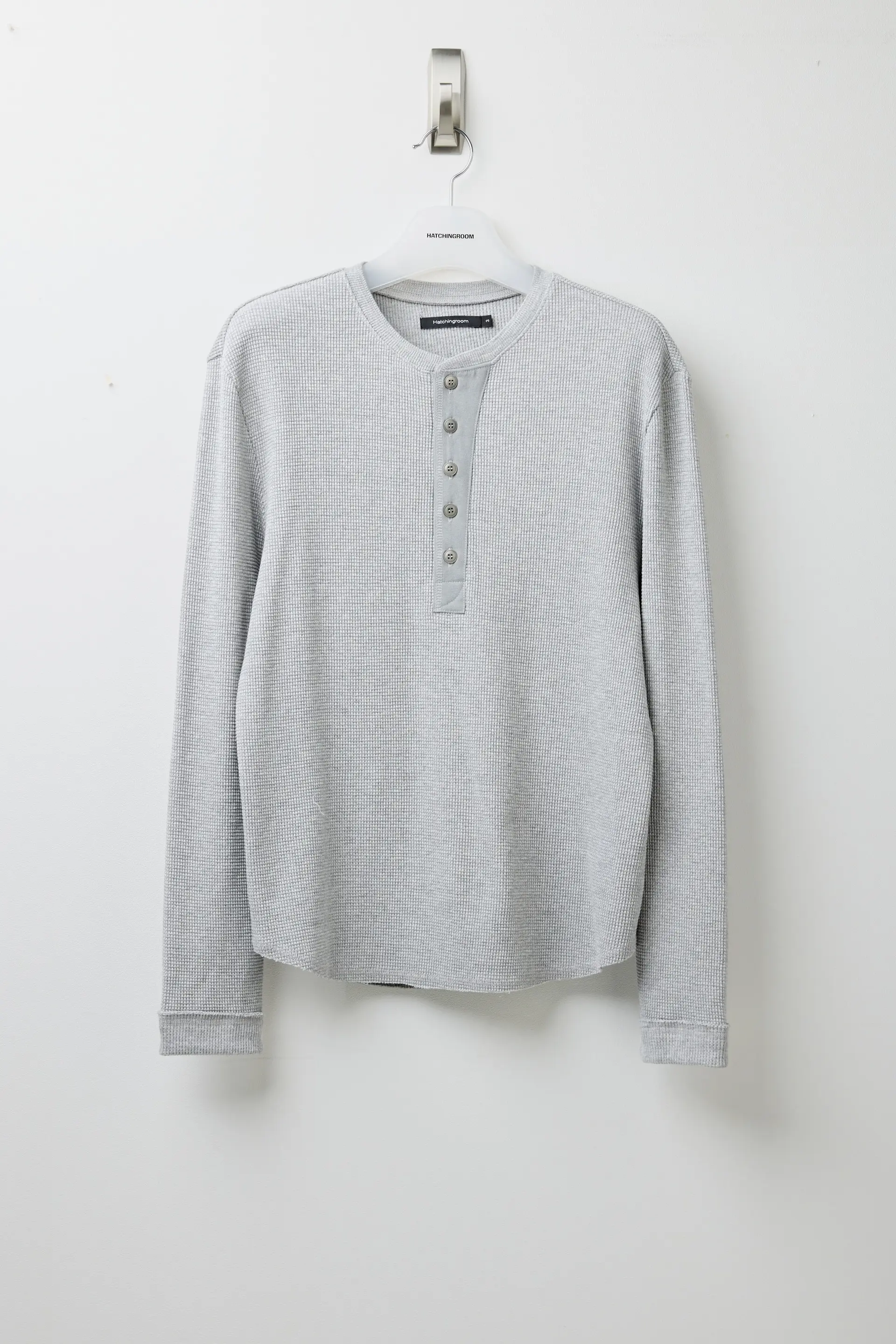 Thermal Henley Tee M.Grey
