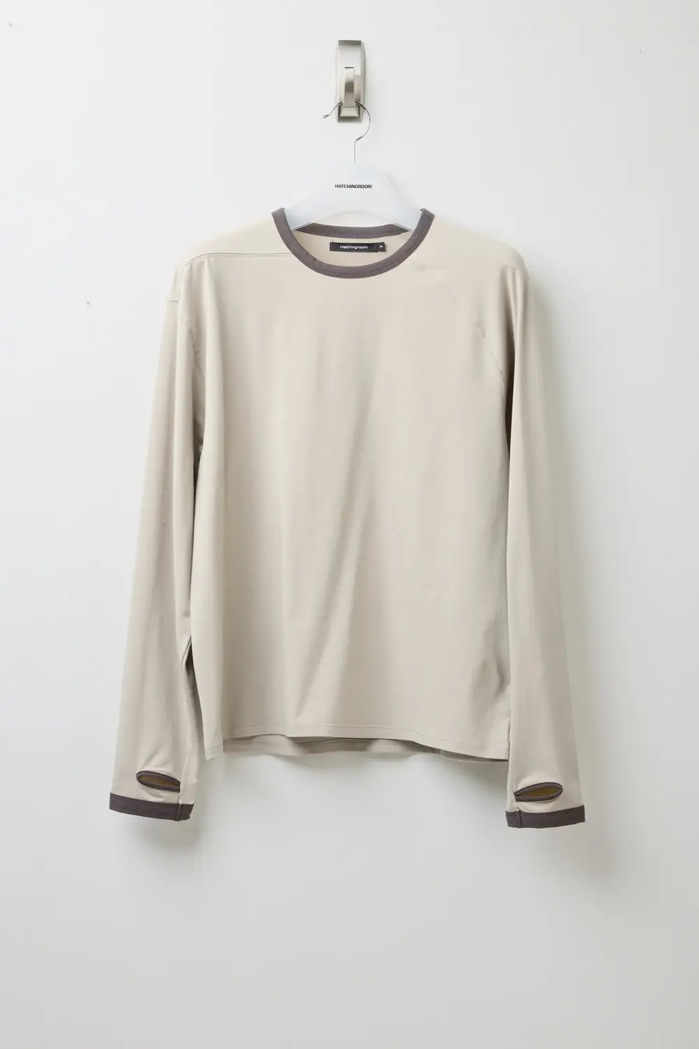 Silket Ringer Tee Greige