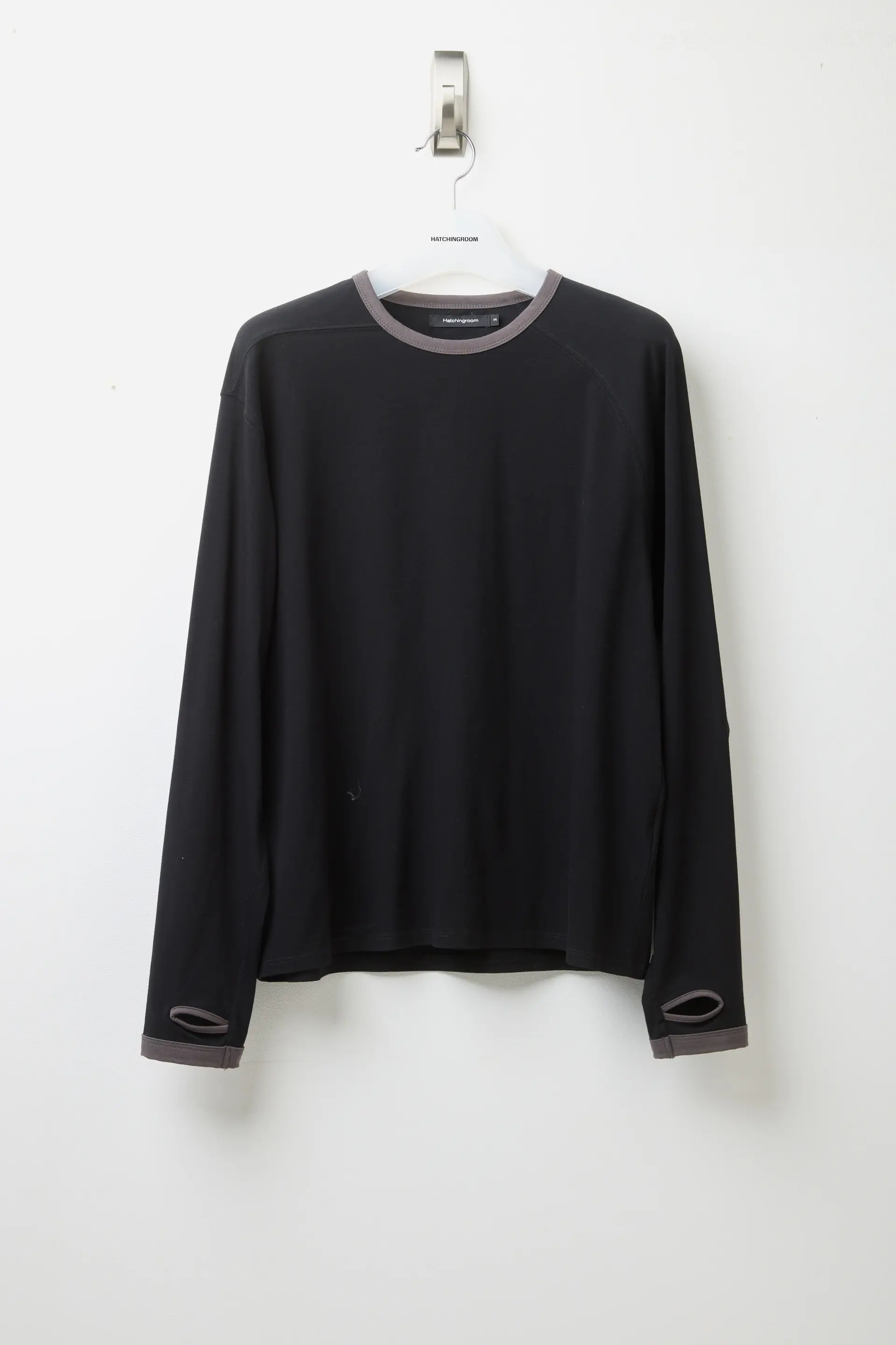 Silket Ringer Tee Black