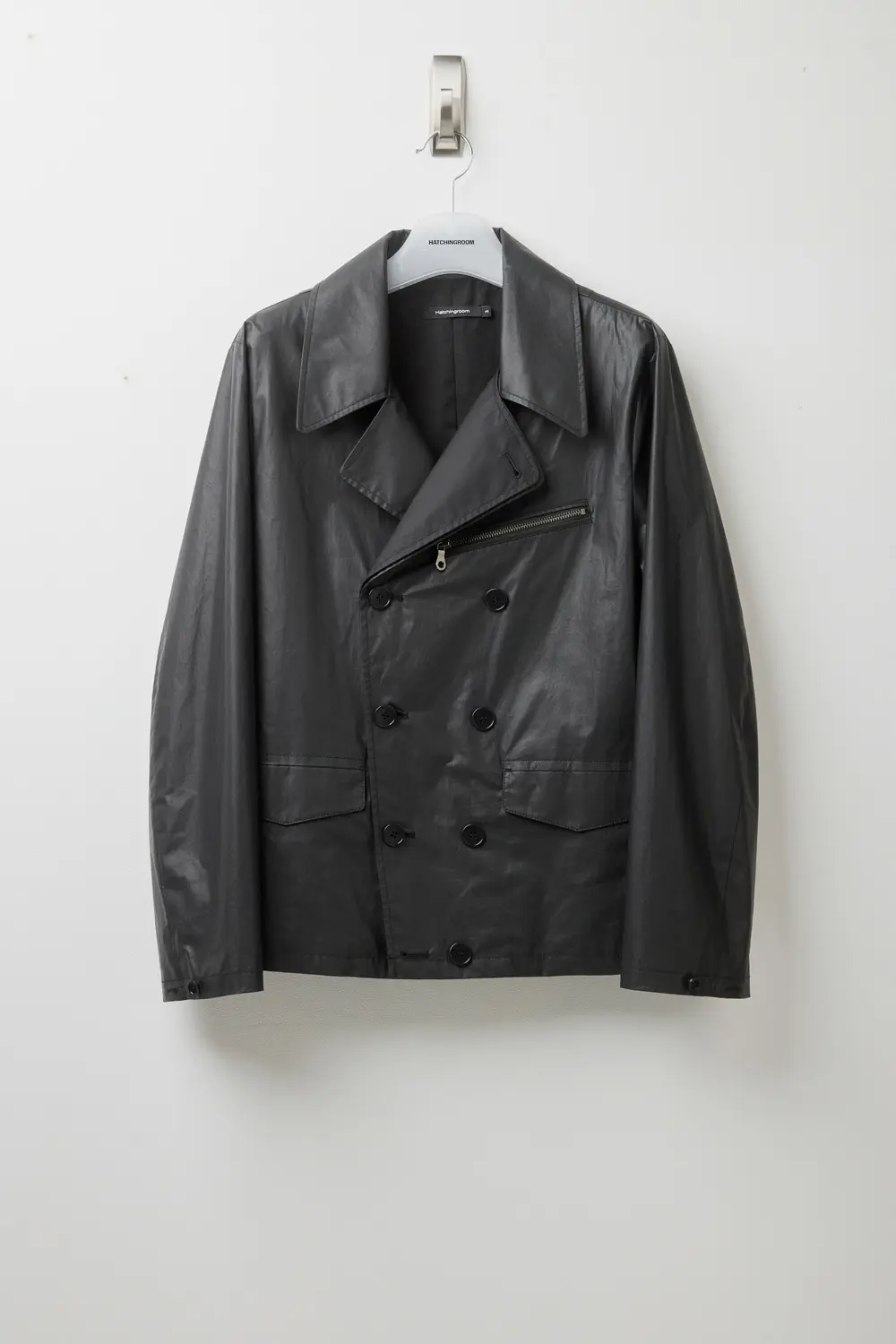 Short Double Jacket Black