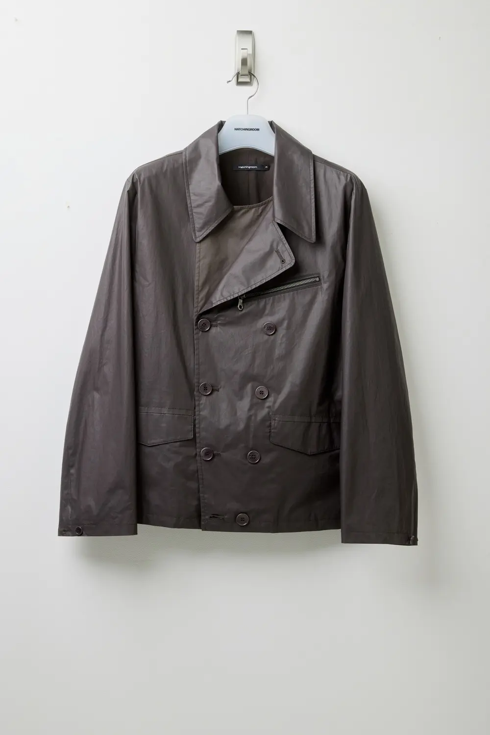 Short Double Jacket Burgundy