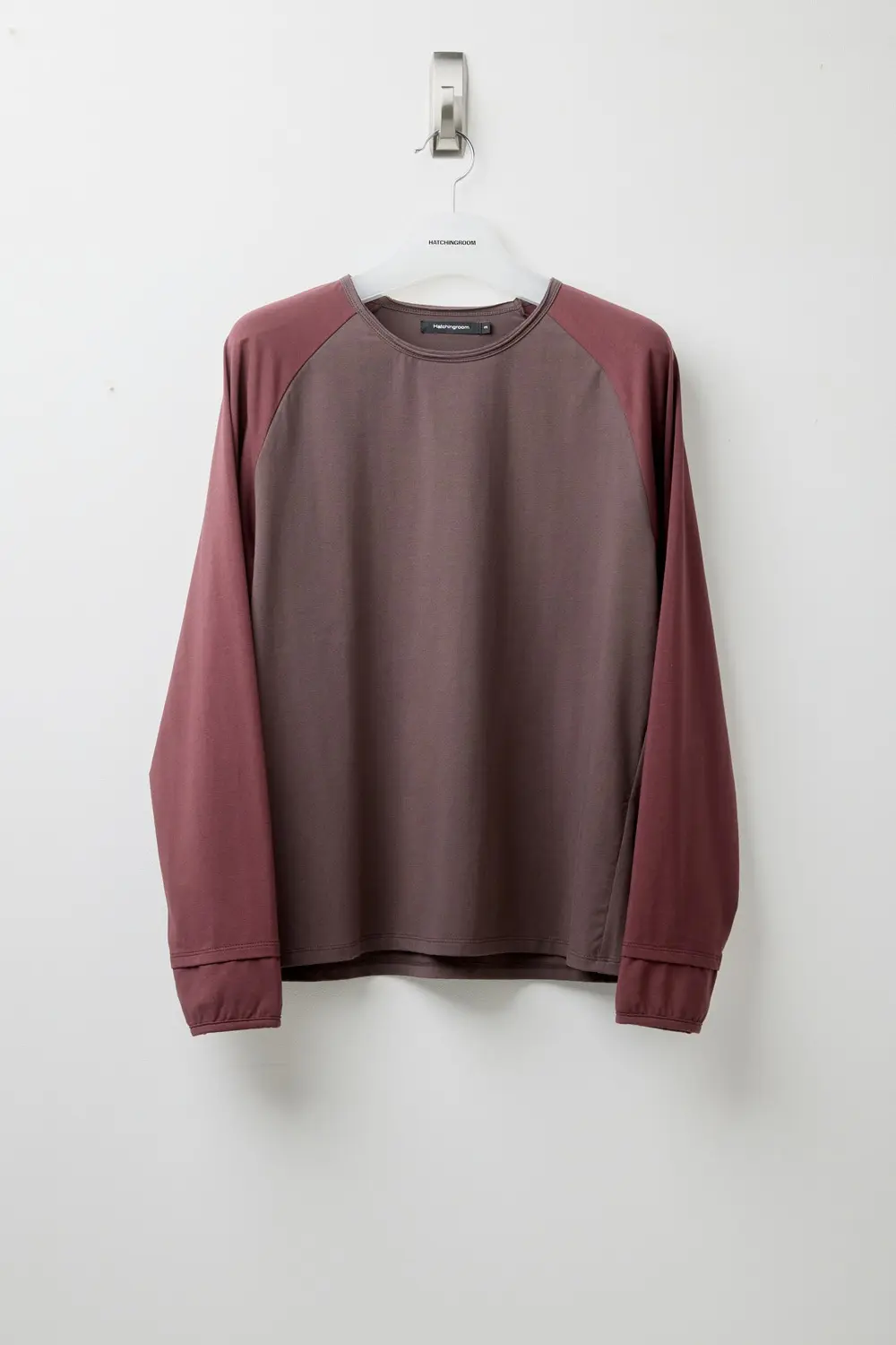 Silky Raglan Tee Brown