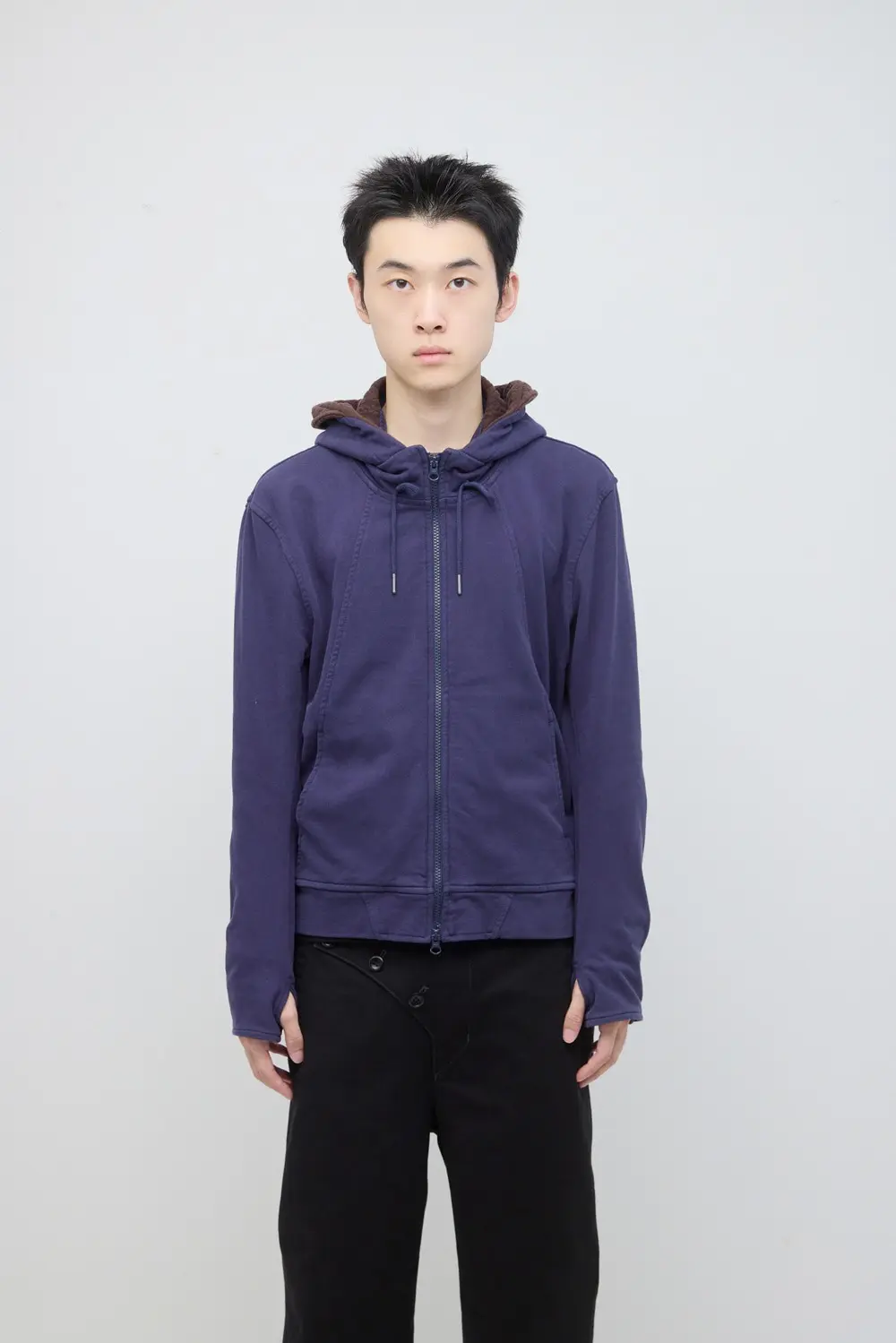 Twist Hoodie Blue